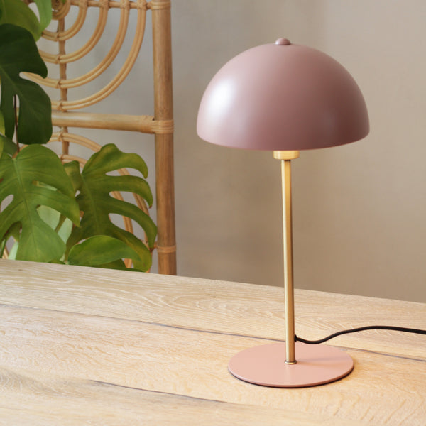 Pink deals dome lamp