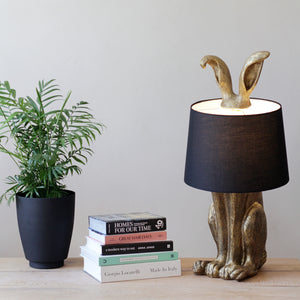 Antique Gold Hare Table Lamp