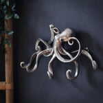 Silver Octopus Wall Hooks