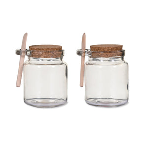 Sprinkle Jars with Spoon - Set of 2