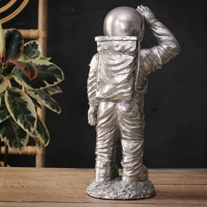 Silver Astronaut Figure