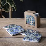 Set of 4 'Patchwork' Coasters