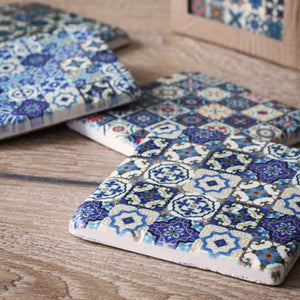 Set of 4 'Patchwork' Coasters