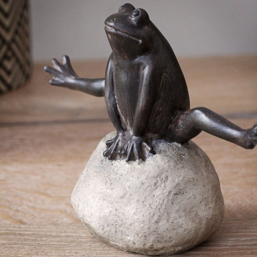 Leaping Frog Ornament