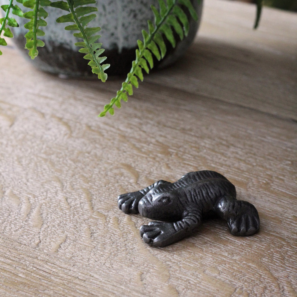 Cast Iron Frog Ornament or Paperweight