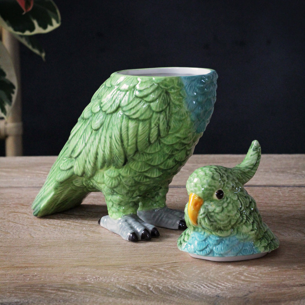 Parrot Jar Storage Container - Style A