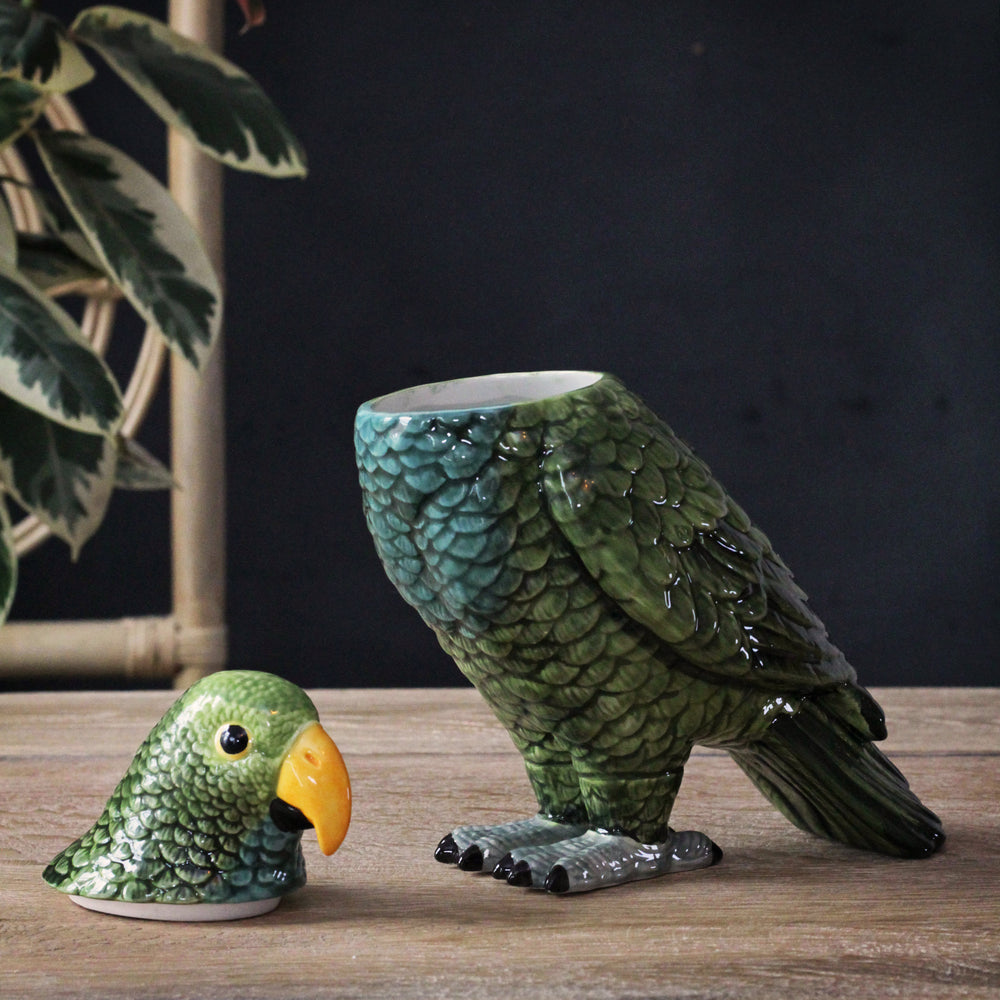 Parrot Jar Storage Container - Style B