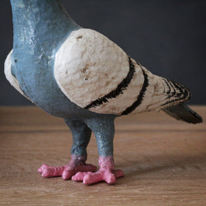 Cast Iron Standing Pigeon Ornament