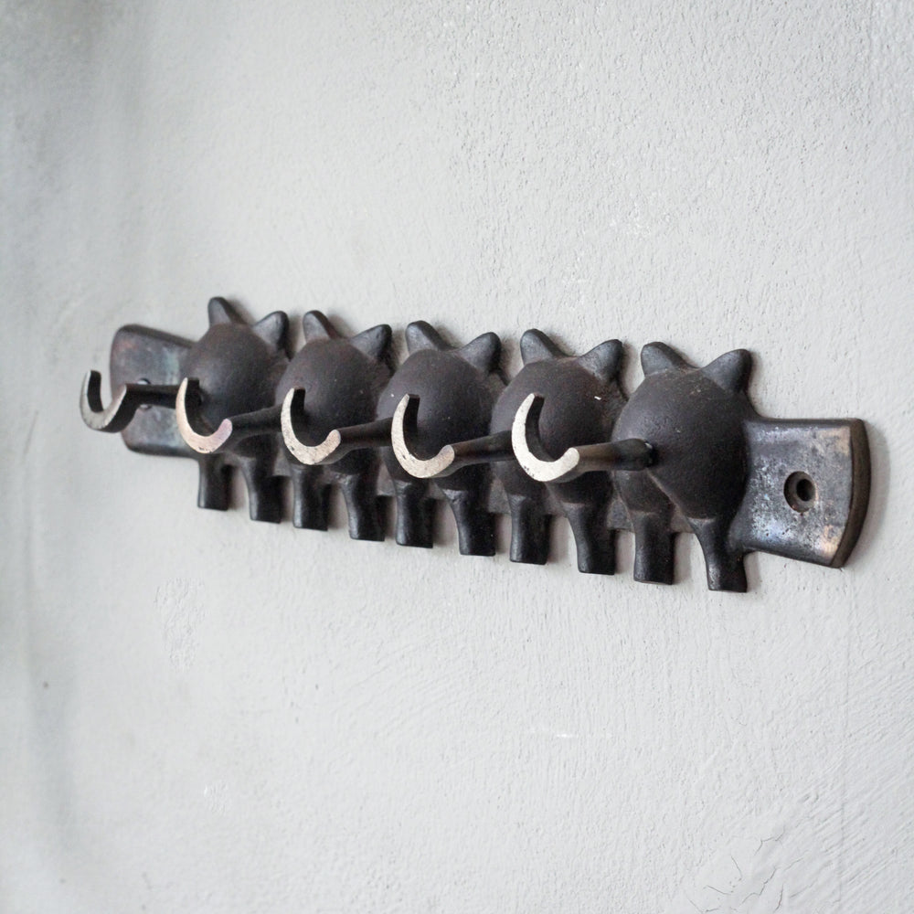 Cast Iron Pig Tails Hooks – Sophie MacBain - Main Image