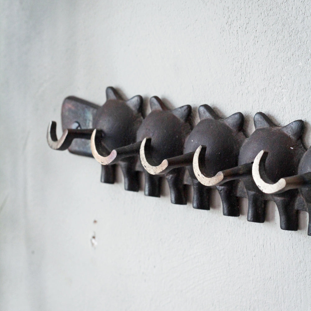 Cast Iron Pig Tails Hooks – Sophie MacBain - Main Image