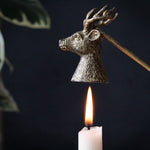 Gold Stag Candle Snuffer
