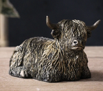 Highland Cow Ornament, Sitting