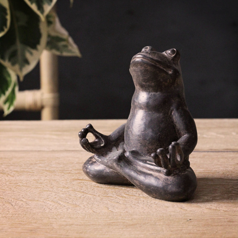 Zen Yoga Frog Ornament