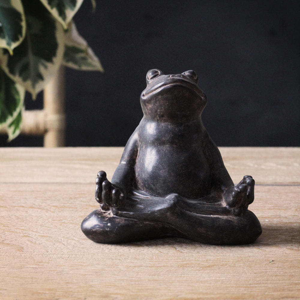 Zen Yoga Frog Ornament