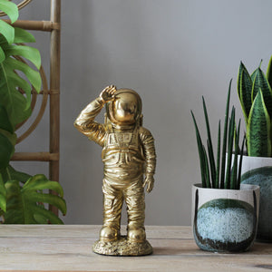 Gold Astronaut Figure
