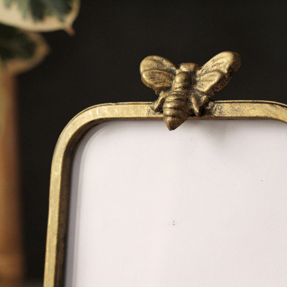 Gold Bee Photo Frame