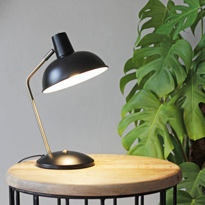 Black 'Hood' Lamp