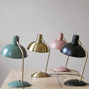 Gold 'Hood' Lamp