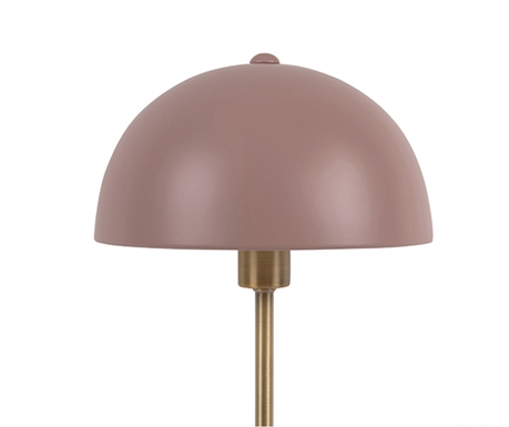 Dusty Pink Bonnet Lamp
