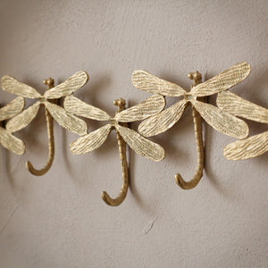 Set of Gold Dragonfly Hooks