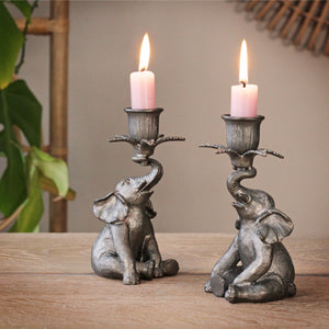 Elephant Candlestick