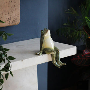 Frog Shelf Sitter