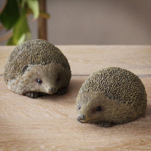 Set of 2 Hedgehog Ornaments