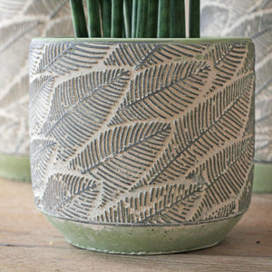 Leaf Vase and Plant Pots