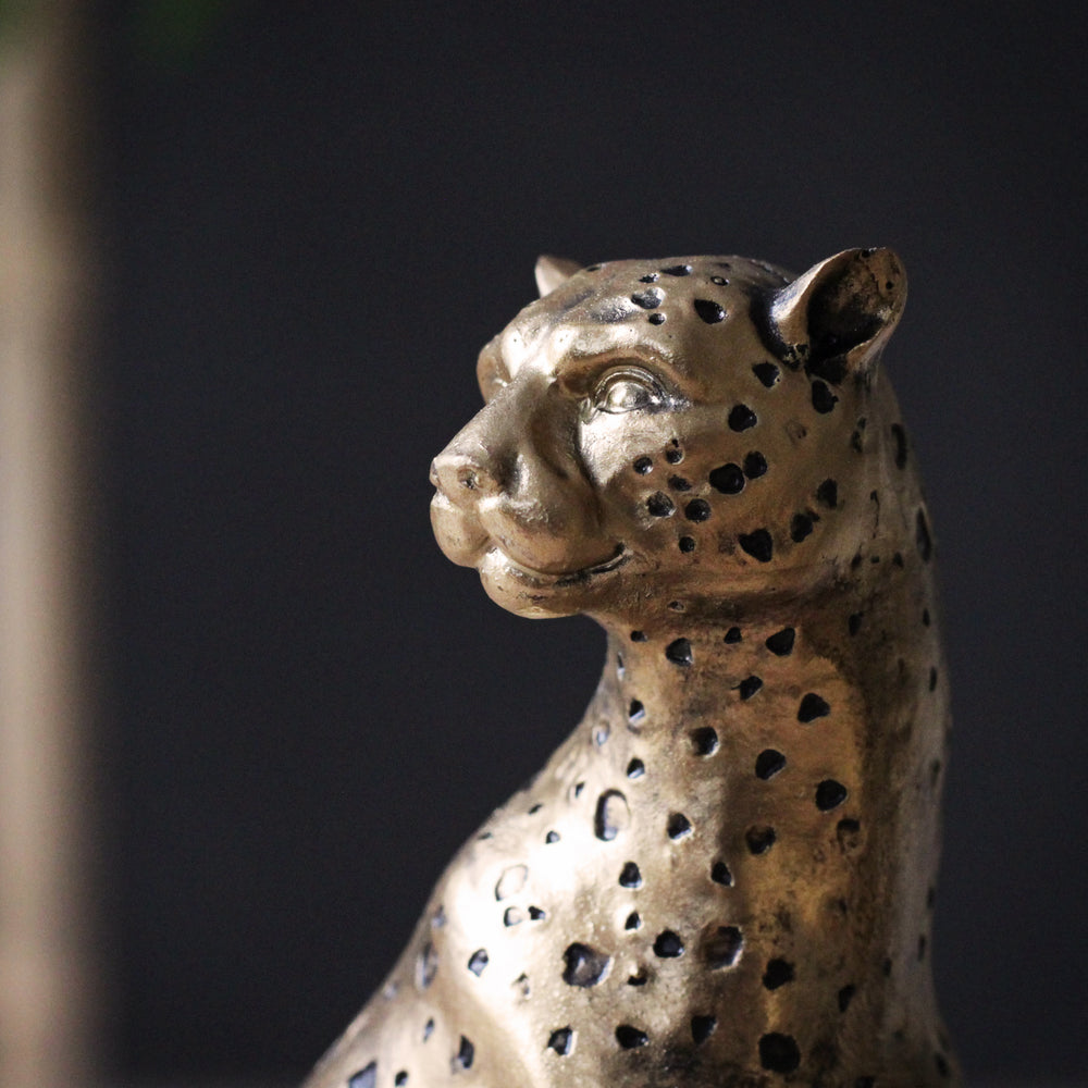 Gold Cheetah Ornaments - Set of 2 – Sophie MacBain