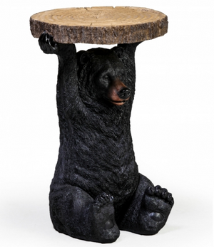 Grizzly Bear Side Table