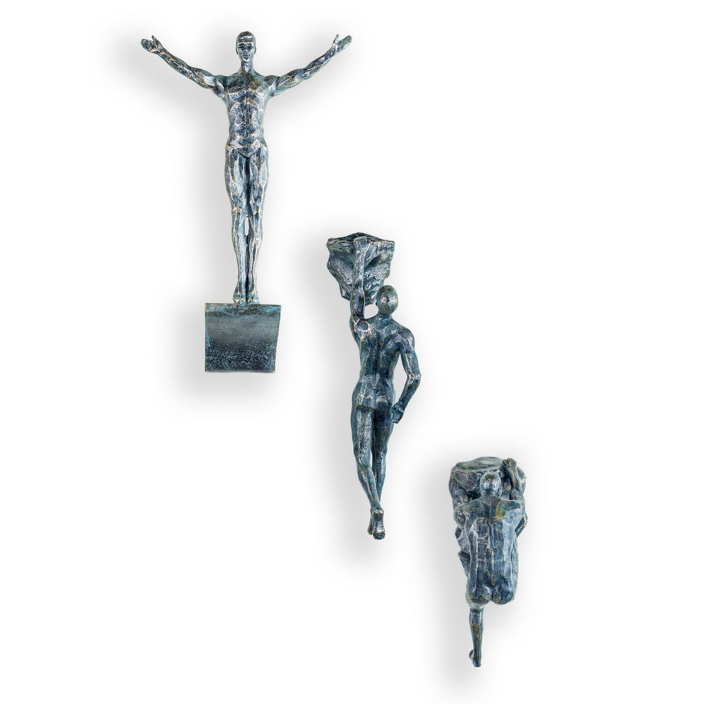 Bronze 'Climbing Men'
