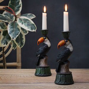 Toucan Candle Holder